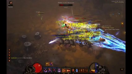 Diablo 3 patch 1.08 Demon Hunter Spray n' Pray build MP-10 key run.