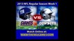 Watch New York Giants vs Dallas Cowboys Live Streaming NFL Game Online