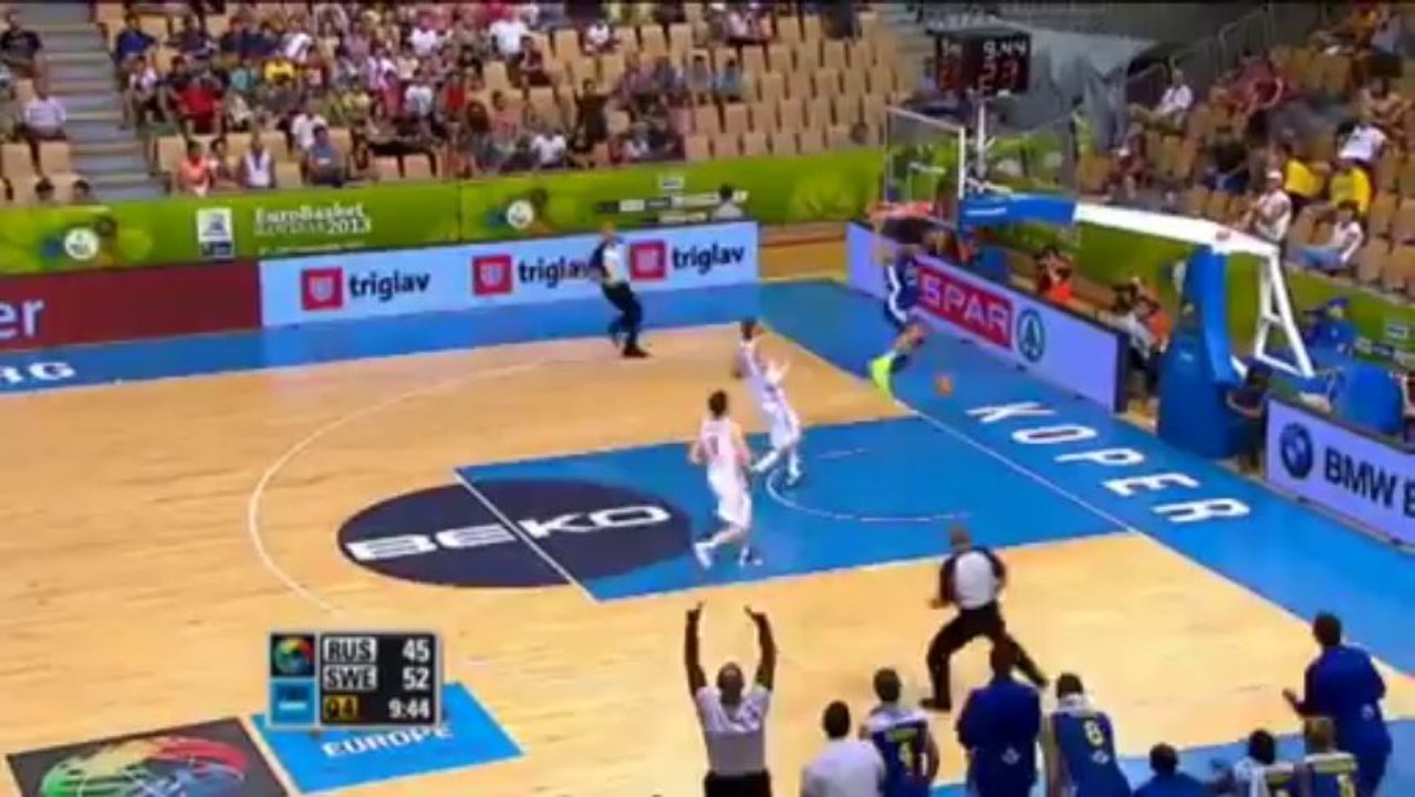 Top 5 Plays 7 September EuroBasket 2013