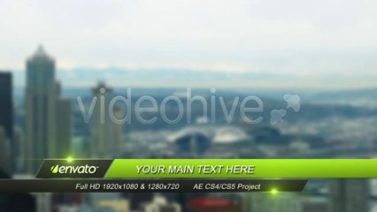 Lower Third Rock - After Effects Template