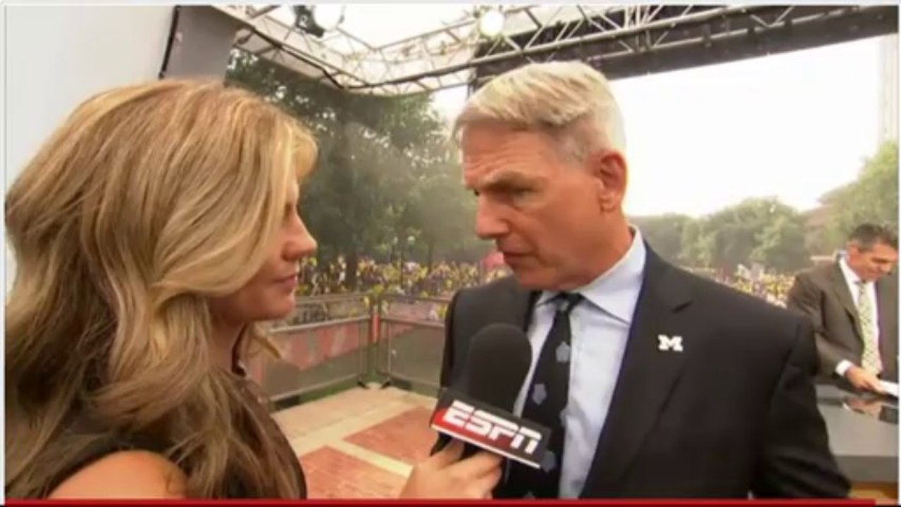 Mark Harmon interview at THE GAME DAY