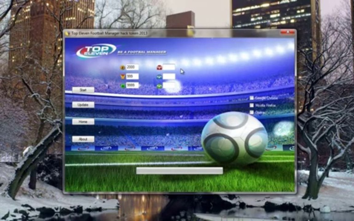 Top Eleven Hack 2013 - New Release , Tested [ Unlimited Toke