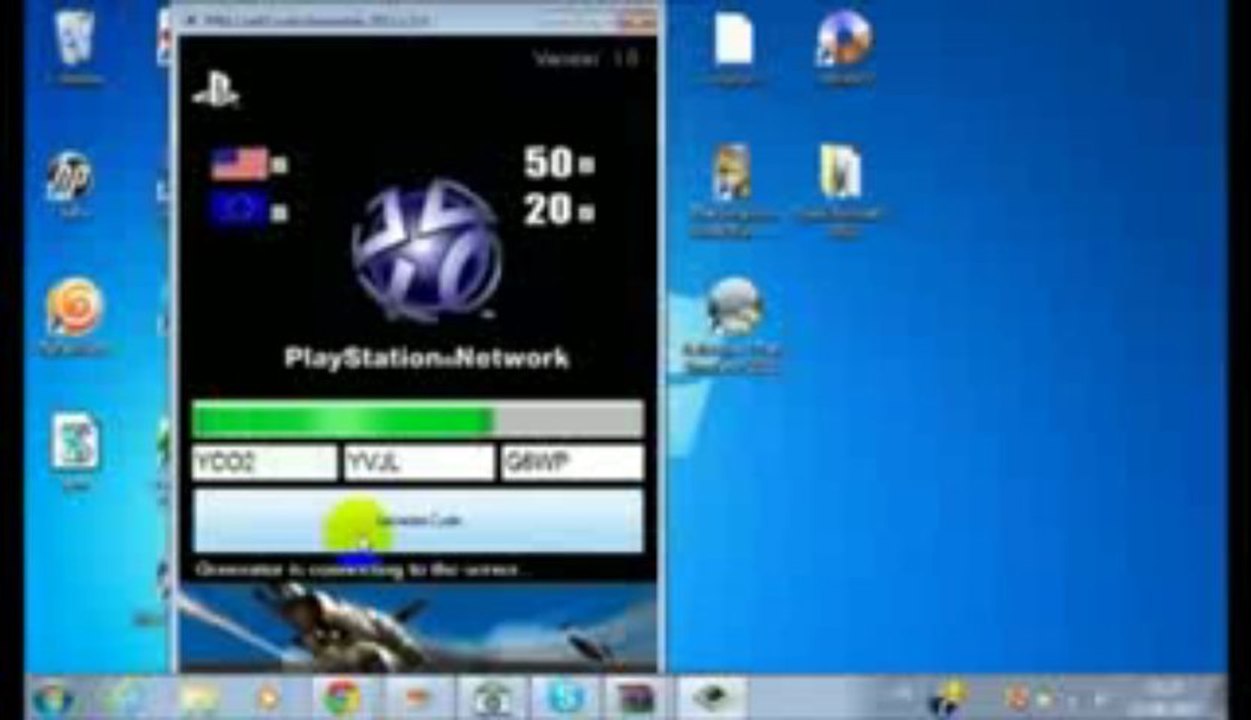 PSN Code Generator 2013 -- Get Real and Free PSN Codes With This PSN Code Generator