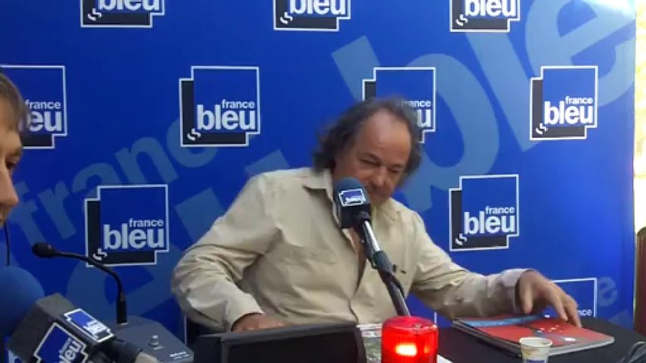 Gonzague Saint Bris au festival de Deauville avec France Bleu