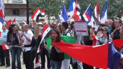 Manifestation contre la guerre en Syrie