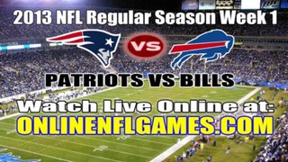 Watch New England Patriots vs Buffalo Bills Live Game Online Streaming