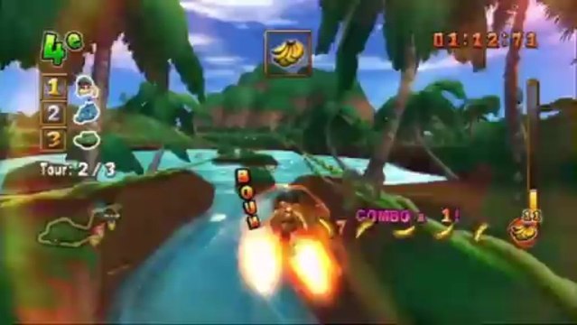 Donkey Kong : Jet Race - Grand Prix de la Jungle : Coupe Saphir (Expert)