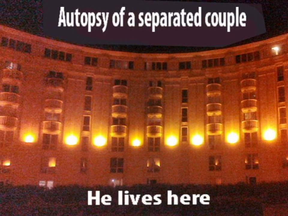 en anglais, autopsy of a couple