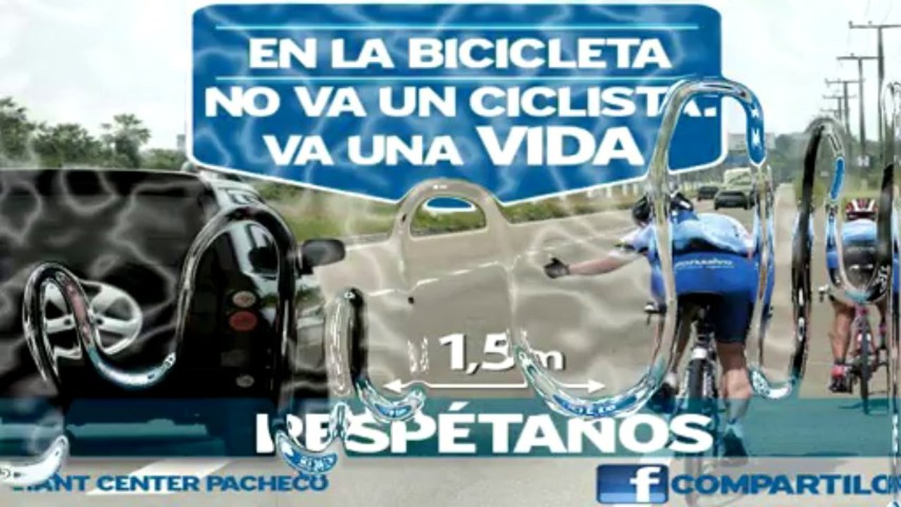 En la bicicleta no va un ciclista va una vida