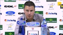 Rueda de Prensa Sergio Lobera - 04ª Jornada - CD Numancia vs UD Las Palmas (1-1)