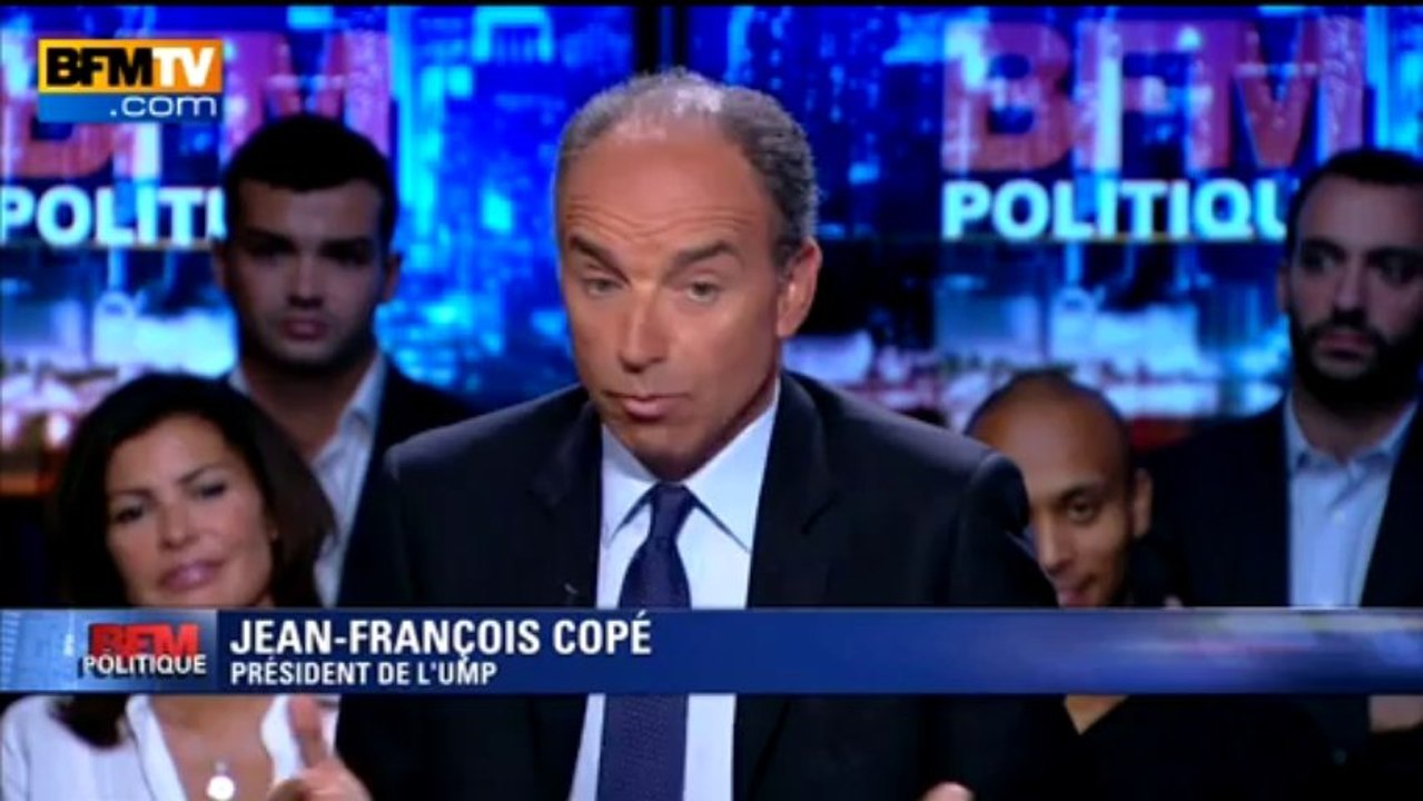 BFM Politique: l'After RMC, Jean-François Copé répond aux questions de Véronique Jacquier - 08/09