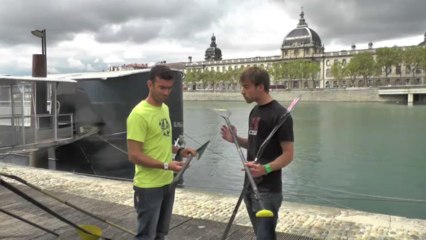 Présentation des nouveautés pagaies NAISH 2014 avec Gaspard Ducret