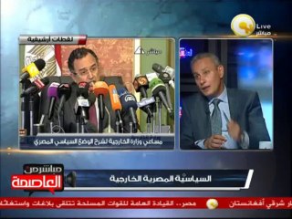 دور الخارجية المصرية تجاه القضية السورية .. السفير ناصر كامل