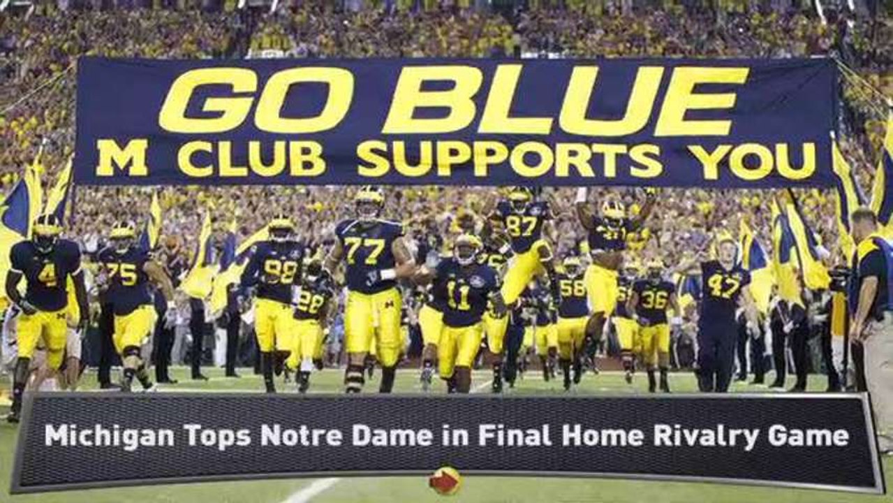 Michigan Beats Notre Dame, Top-25 Upsets