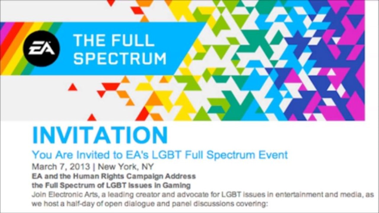 EA y la comunidad gay