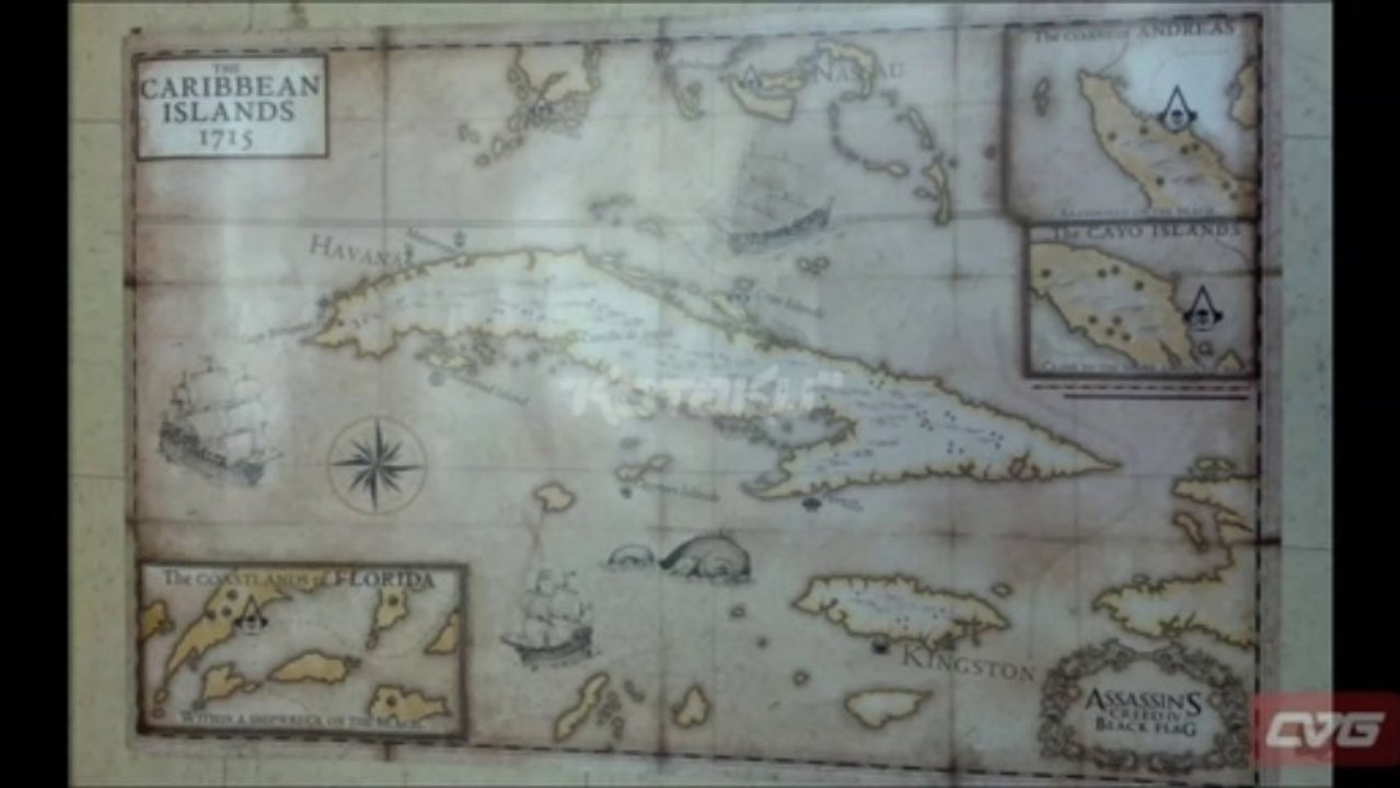 Assassin's Creed 4 Mapa filtrado