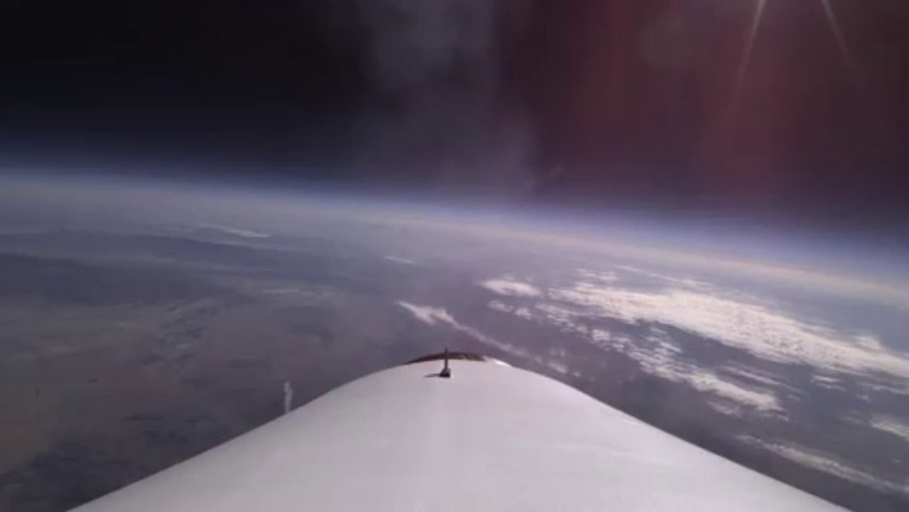 SpaceShipTwo's Rocket Ride - HD - Not Explicit Content