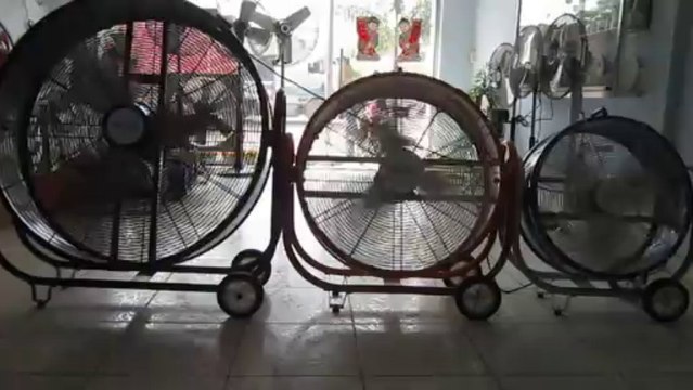 Quạt công nghiệp DASIN có gắn bánh xe di chuyển - Chỉ có tại Kimmygroup - Hotline: 0935.066.988