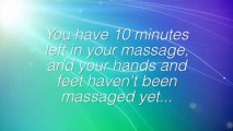 You have 10 minutes left in your massage - Royalty Free Massage Therapy Video #272
