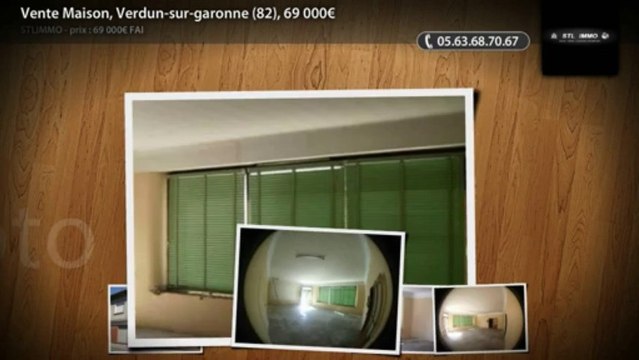 Vente Maison, Verdun-sur-garonne (82), 69 000€