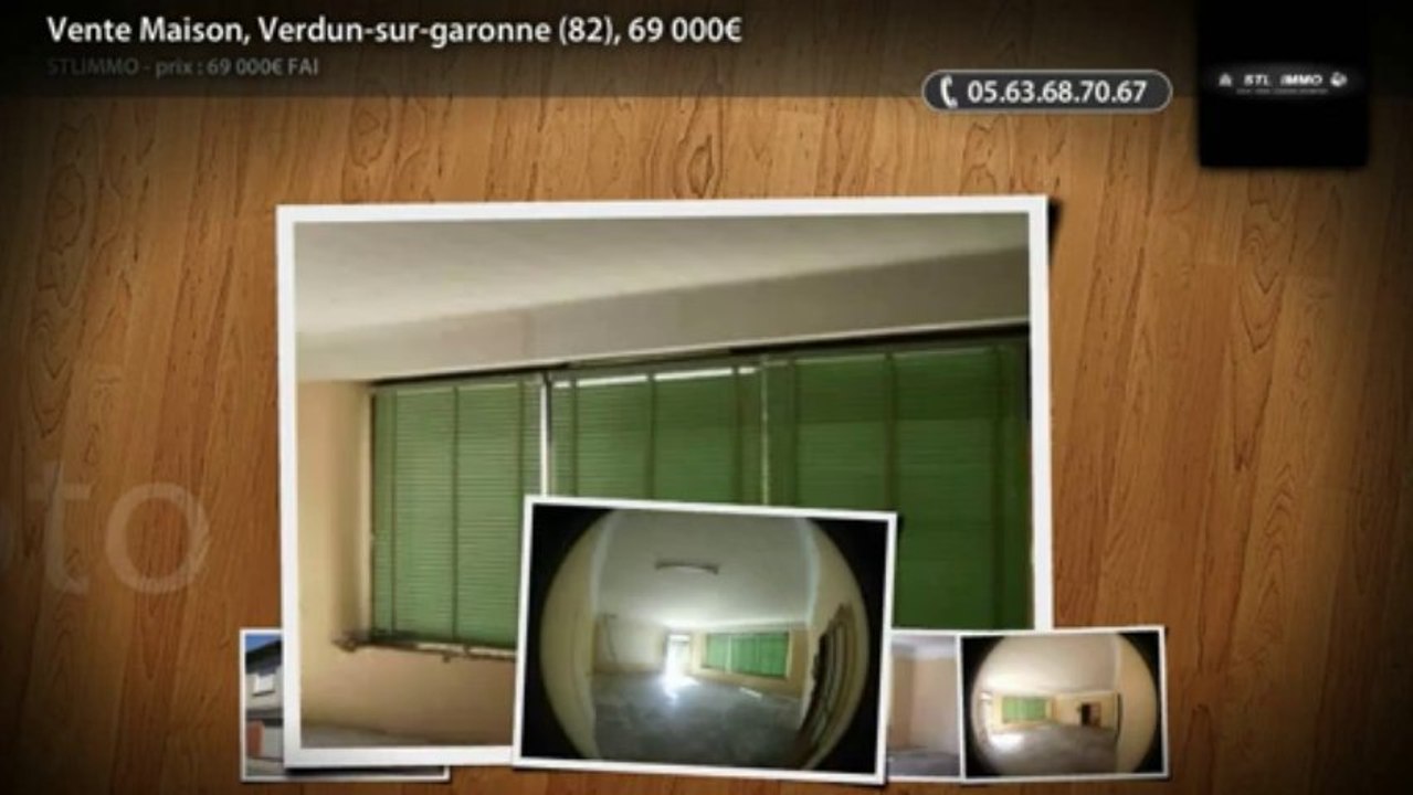 Vente Maison, Verdun-sur-garonne (82), 69 000€