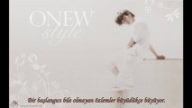Onew (SHINee) ft. Kim Yeon Woo - The Name I Loved [Turkish Subtitled / Trke Altyaz?l?]