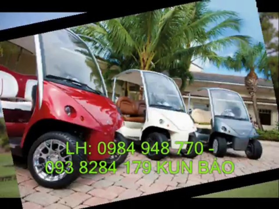 xe dien chay trong san golf  ... hotline: 093 8284 179 MR BẢO