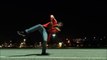 Amazing Break dancer dancing on BEAT IT(Michael jackson) in DUBSTEP Version!
