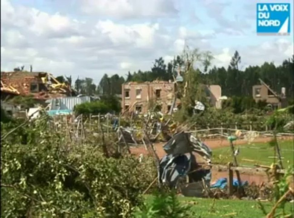 Tornade à Hautmont (Nord)