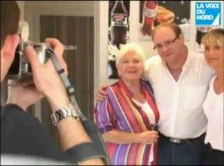 Line Renaud de retour chez elle - à Armentières (4/4)