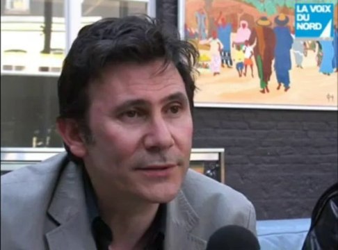 Jean Dujardin et Michel Hazanavicius présentent OSS 117 - Rio ne répond plus, à Lille