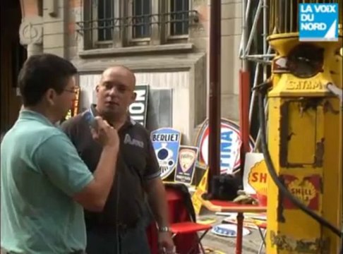 Braderie de Lille 2009: un garage à ciel ouvert