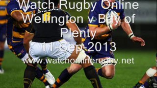 Watch Wellington vs Bay of Plenty 12 Sep 2013