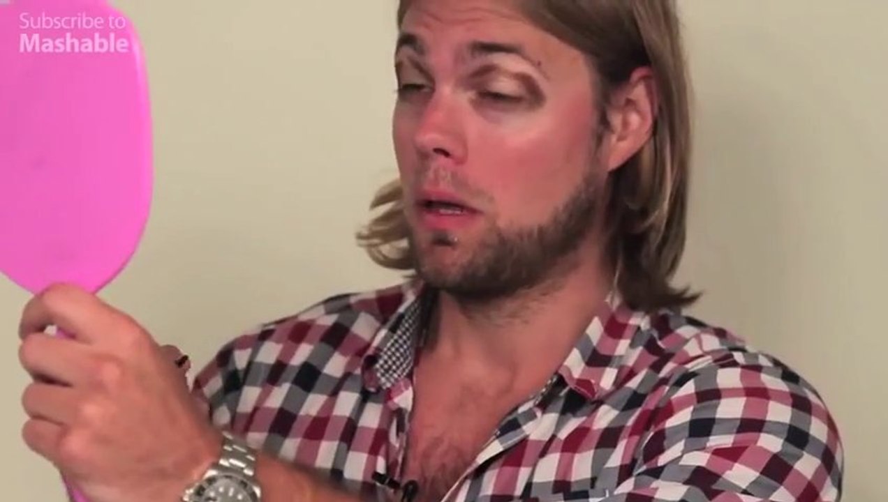 Men Do Makeup With Michelle Phan - Smokey eye shadow.. ahaha