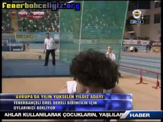 Emel Dereli, 'Avrupa'da Yılın Yükselen Yıldız Adayı' anketinde adaylar arasında gösterildi.
