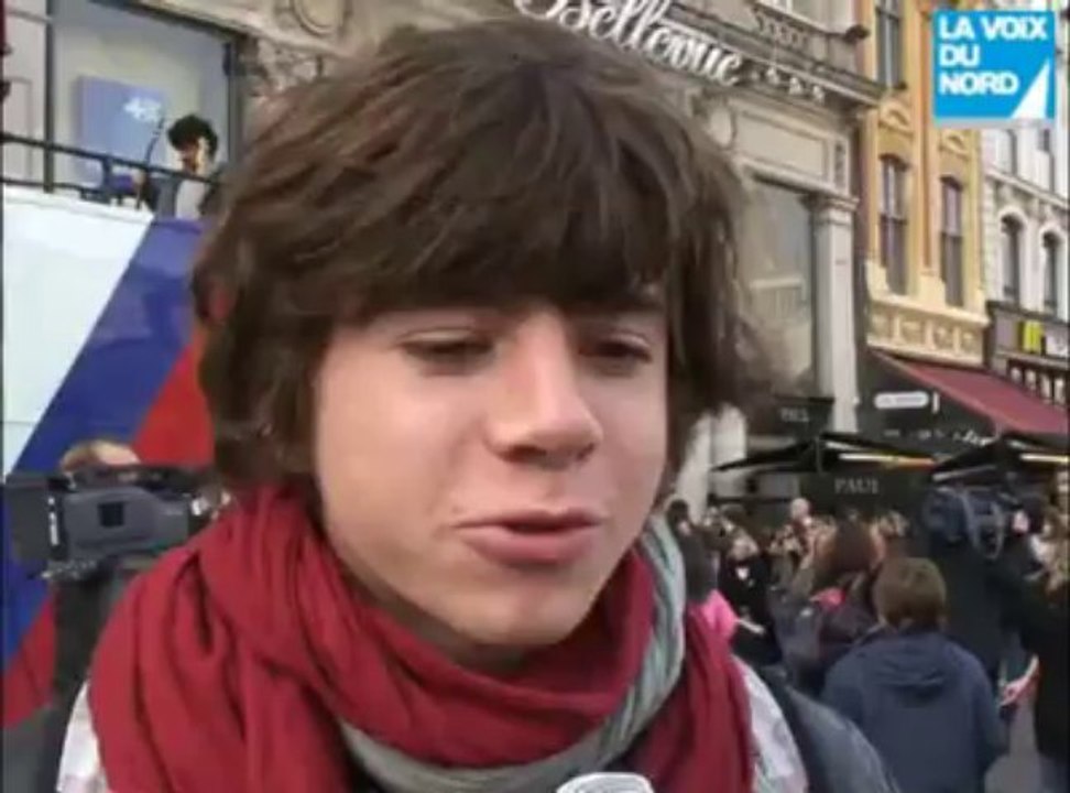 Concert surprise des BB Brunes sur la Grand-place de Lille