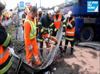 Lille : après un accident de poids lourds, le périphérique Est est à éviter