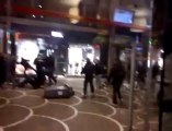 Incidents violents entre supporteurs rue de Béthune à Lille, en marge du match PSV Eindhoven-Lille (LOSC)