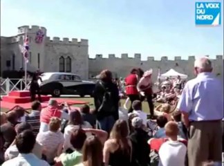 La visite déjantée d'une fausse reine d'Angleterre à Hardelot