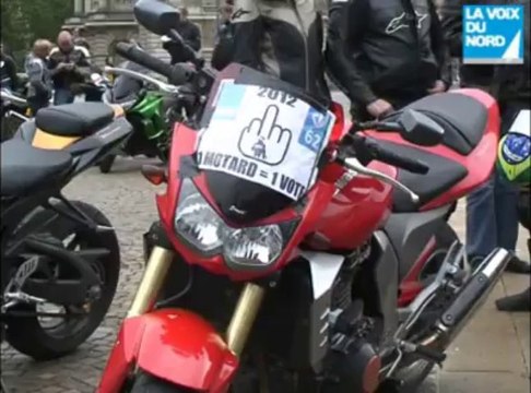 Les motards en colère ont manifesté à Lille