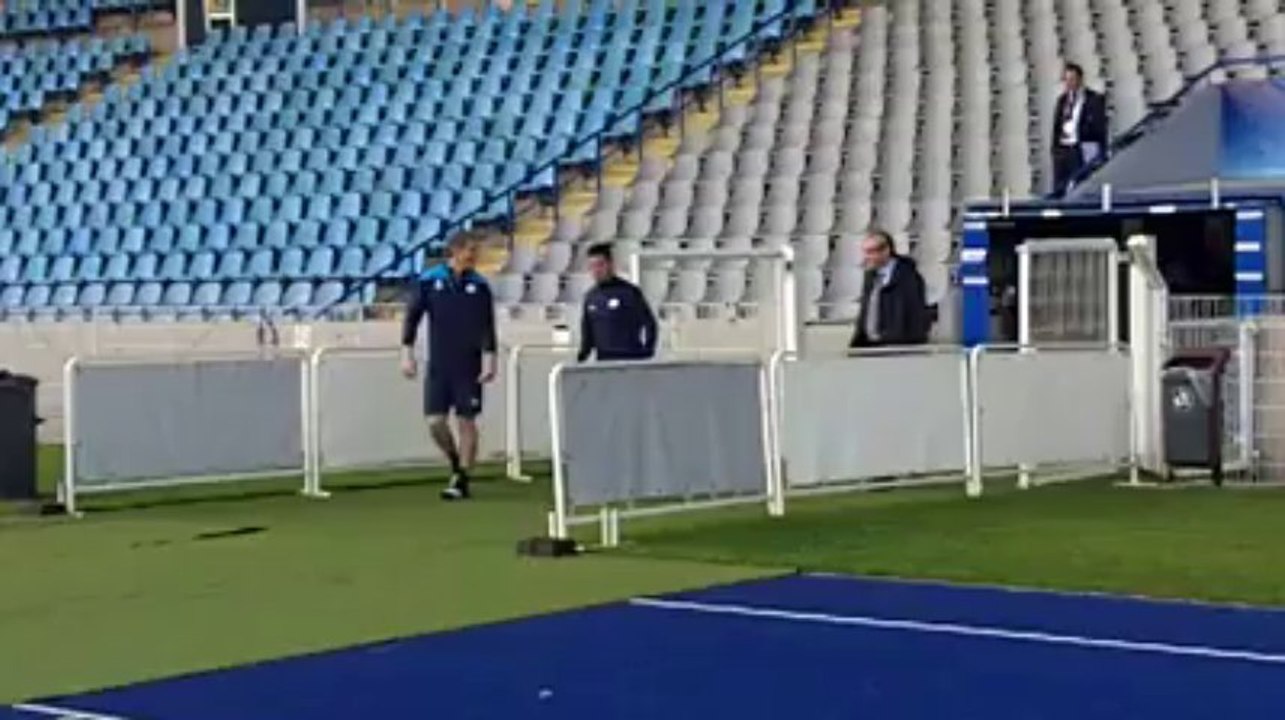 Avant Lille - Inter Milan : l'entraînement des...