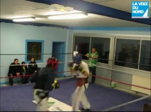 Boxe : entrainement du Calaisien Romain Jacob