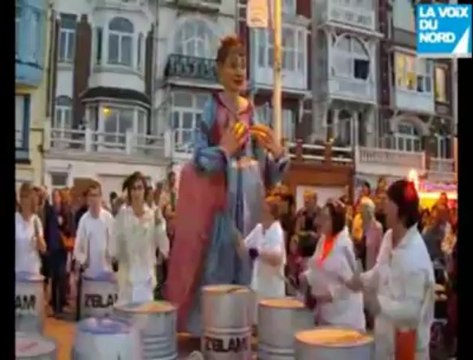 Scènes d'été sur la digue de Malo-les-Bains