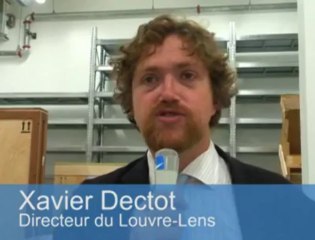 Les premières oeuvres arrivent au Louvre-Lens