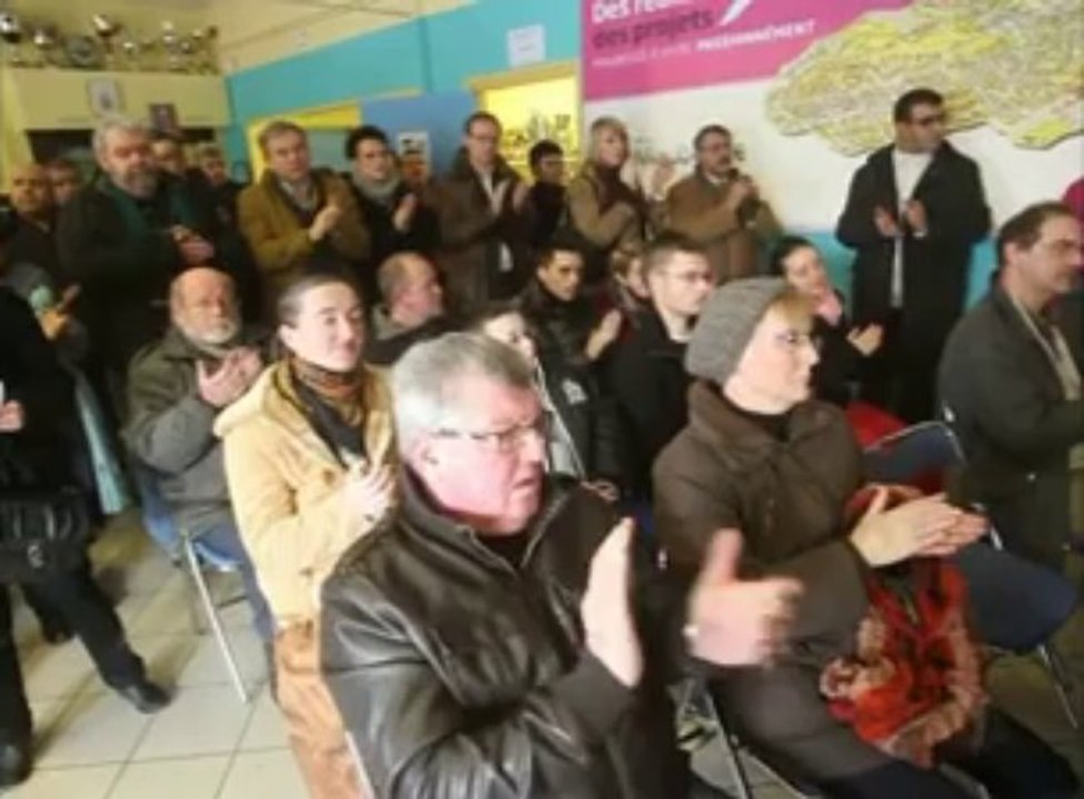 Maubeuge : première pierre de la salle des fêtes de Sous-le-Bois détruite par la tornade