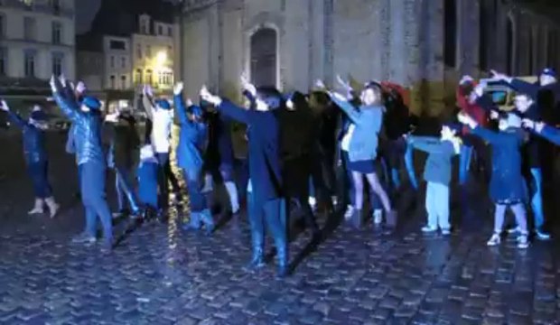 Flash mob Place Dalton à Boulogne sur Mer
