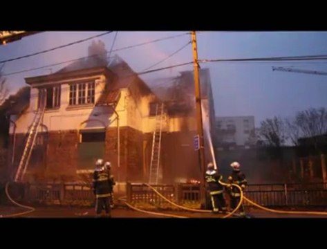 A Croix, une maison entièrement détruite par un incendie