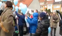 Malo : lâcher de ballons à l'école Sainte-Claire d'Assise