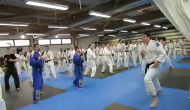 Merville : stage de ju-jitsu animé par Vincent Parisi, champion du monde