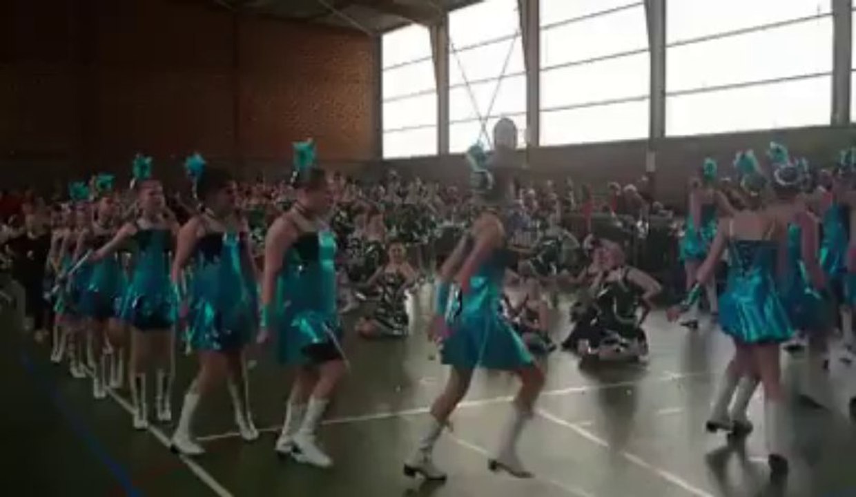 Les Eclipses de Blangy-sur-Ternoise ouvrent le festival de majorettes